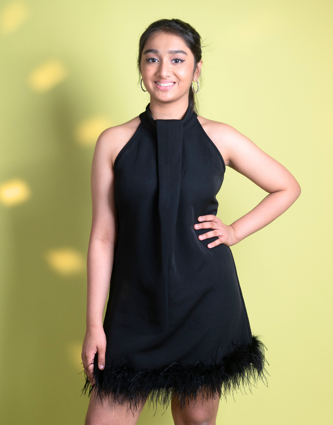 Ebony Feather Dress